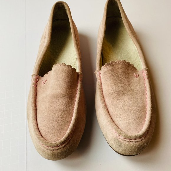 Vionic Mckenzie Slipper Pink Suede Size 9.5 - Picture 3 of 8